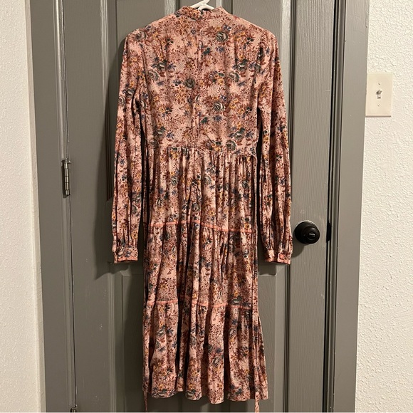 Jody T Floral Vintage Prairie Cottage Dress - Picture 6 of 8
